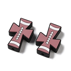 Sports Theme Silicone Beads&nbsp;LS-SL-D001-02D
