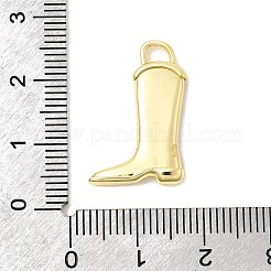 プリントブラスペンダント  靴/ブーツチャーム  長持ちメッキ  18KGP本金メッキ  チェリー  23x14.5x3mm  穴：3x2mm&nbsp;KK-K274-06G-14