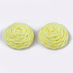 Handmade Paper Woven Cabochons&nbsp;WOVE-T008-01D