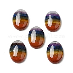 Chakra Natural Mixed Gemstone Cabochons&nbsp;G-F724-01B