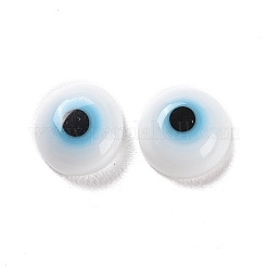 Handmade Lampwork Evil Eye Cabochons&nbsp;LAMP-E022-01B