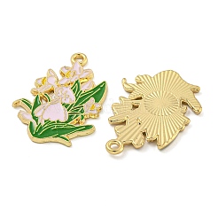 Alloy Enamel Pendants&nbsp;FIND-Z049-01G-C