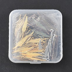 120Pcs 6 Colors Tibetan Style Alloy Pendants&nbsp;FIND-YW0006-89