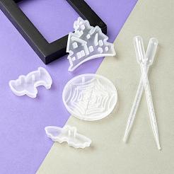 Halloween DIY Pendants Resin Silicone Molds&nbsp;DIY-LS0001-13
