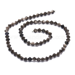 Natural Obsidian Beads Strands&nbsp;G-E569-D09