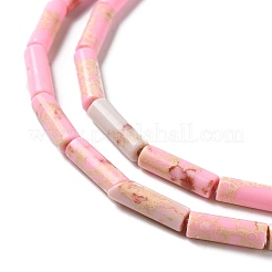 Synthetic Imperial Jasper Dyed Beads Strands&nbsp;X-G-D077-B01-06