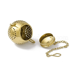 Teapot Shape Loose Tea Infuser&nbsp;AJEW-G045-06G