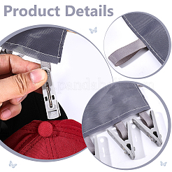Fabric Hanging Clothes Peg Organizer&nbsp;AJEW-WH0455-394B