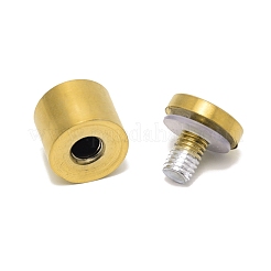 201ステンレスネジ  ネイル固定ミラーネイル装飾広告用  アンティーク黄金  27x25mm  穴：4.9mm&nbsp;FIND-WH0040-03