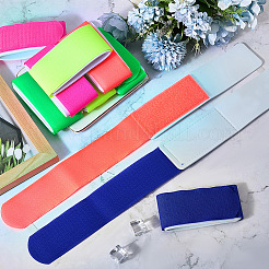 10Pcs 5 Colors EVA with Nylon Snowboard Straps&nbsp;FIND-CN0002-29