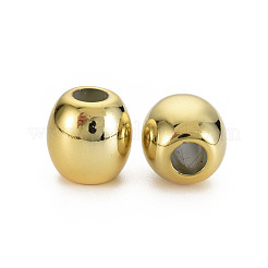 UV Plating Acrylic European Large Hole Beads&nbsp;PACR-T005-09