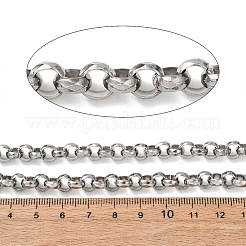 304 Stainless Steel Rolo Chains&nbsp;CHS-A021-04P