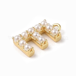 Plastic Imitation Pearl Pendants&nbsp;KK-P230-17G-E