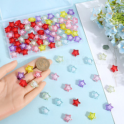 120Pcs Transparent Acrylic Beads&nbsp;TACR-SP0001-11A