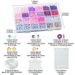 Handmade Polymer Clay Heishi Bead DIY Jewelry Kits&nbsp;DIY-FS0006-69