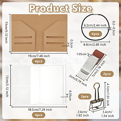 4Pcs Kraft Paper Storage Bag&nbsp;DIY-OC0015-13