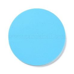 DIY Mother's Day Theme Flat Round Pendant Silicone Molds&nbsp;LS-SIMO-H010-02C