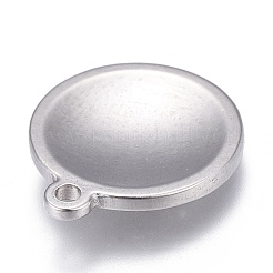 Non-Tarnish 304 Stainless Steel Pendants&nbsp;STAS-F249-16P