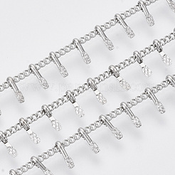 Tarnish Resistant 304 Stainless Steel Curb Chains&nbsp;STAS-R100-10