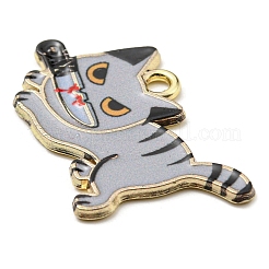 Printed Alloy Pendants&nbsp;ENAM-L042-02G-07