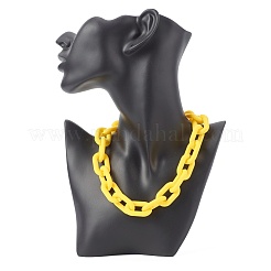 Opaque Acrylic Chain Necklaces&nbsp;NJEW-JN03728