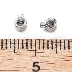 304 Stainless Steel Crimp Beads&nbsp;STAS-L216-51P