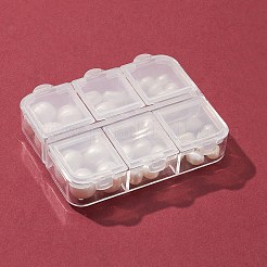 4 スタイルの天然養殖淡水パール ビーズ  じゃがいもとご飯  貝殻色  3.5~12x4.5~12x3.5~10mm&nbsp;SHEL-FS0001-04