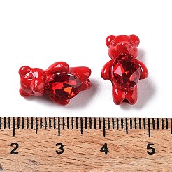 Spray Painted Alloy Bead&nbsp;PALLOY-H134-60