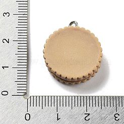 Cookies Theme Imitation Food Resin Pendants&nbsp;RESI-B021-02B-03