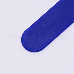 プラスチック製の舌圧子  ミディアムブルー  147.5x19x1.6mm&nbsp;KY-WH0020-99B