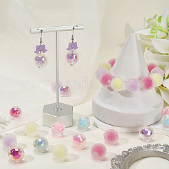 135Pcs 9 Colors Transparent Acrylic Beads&nbsp;TACR-PA0001-04
