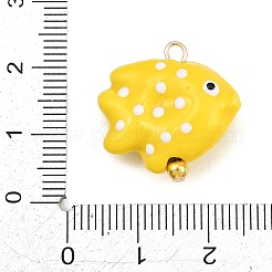 Handmade Porcelain with Brass Pendants&nbsp;PR-CBA6379-01G