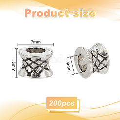 200Pcs Tibetan Style Alloy Beads&nbsp;FIND-PH0019-99