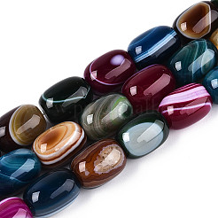 Natural Agate Beads Strands&nbsp;G-N356-02A-07