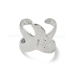 304 Stainless Steel Cuff Open Ring Setting&nbsp;SA-CBA37BC-12P