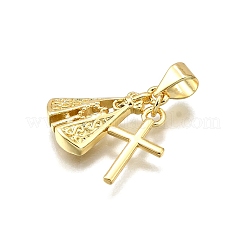 Rack Plating Brass Pendants&nbsp;KK-D343-09G