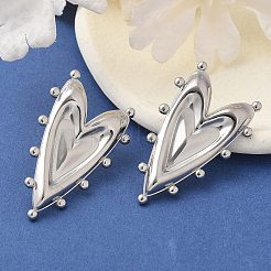 304 Stainless Steel Stud Earrings for Women&nbsp;EJEW-M089-01P