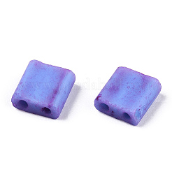 2-Hole Opaque Glass Seed Beads&nbsp;SEED-N006-002-A01