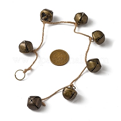 Iron Bell Pendant Decorations&nbsp;HJEW-JM02222-02