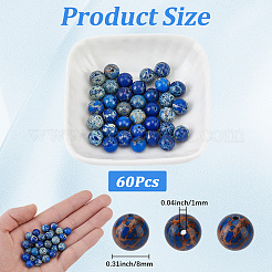 60Pcs Natural Imperial Jasper Beads&nbsp;G-PA0002-50