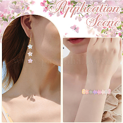 300Pcs Frosted Acrylic Beads&nbsp;OACR-PA0001-71A