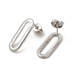 Non-Tarnish 304 Stainless Steel Stud Earrings for Women&nbsp;EJEW-I281-23P