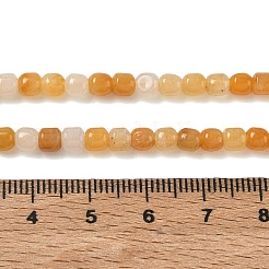 天然石トパーズ翡翠ビーズ連売り  バレル  4.5~5x4.5mm  穴：1mm  約91~93個/連  14.57~14.76''（37~37.5センチメートル）&nbsp;GG-CBAC70A-A01