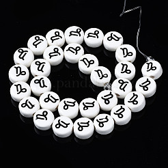 Handmade Porcelain Ceramic Beads Strands&nbsp;PORC-S502-032I
