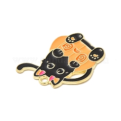 Halloween Theme Alloy Enamel Pendants&nbsp;ENAM-I053-B03