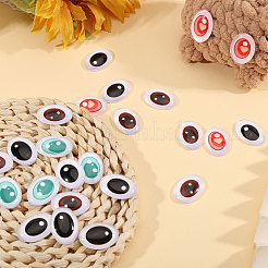60Pcs 6 Colors Glass Craft Eyes for Doll&nbsp;DIY-CA0007-83