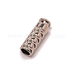 Zinc Alloy Cord Ends&nbsp;FIND-WH0091-68P