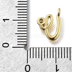 Brass Micro Pave Cubic Zirconia Pendants&nbsp;KK-B132-12G-V