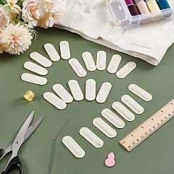 ポリエステル製装飾アクセサリー30個  オーバル  古いレース  50x18x1.5mm&nbsp;DIY-BC0014-04