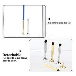 4Pcs 2 Colors Rotatable Alloy Desktop Pen Holder&nbsp;ODIS-GF0001-13